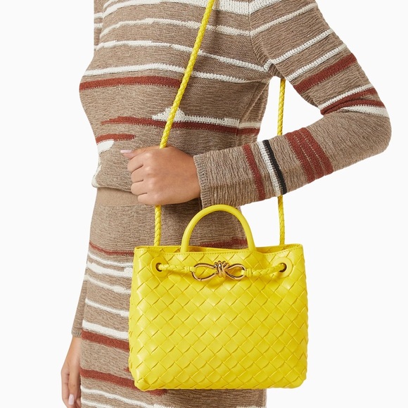 New Bottega Veneta Andiamo Small Leather Tote - Picture 3 of 4